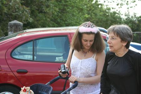 Un princesse et une sorcière en ballade...